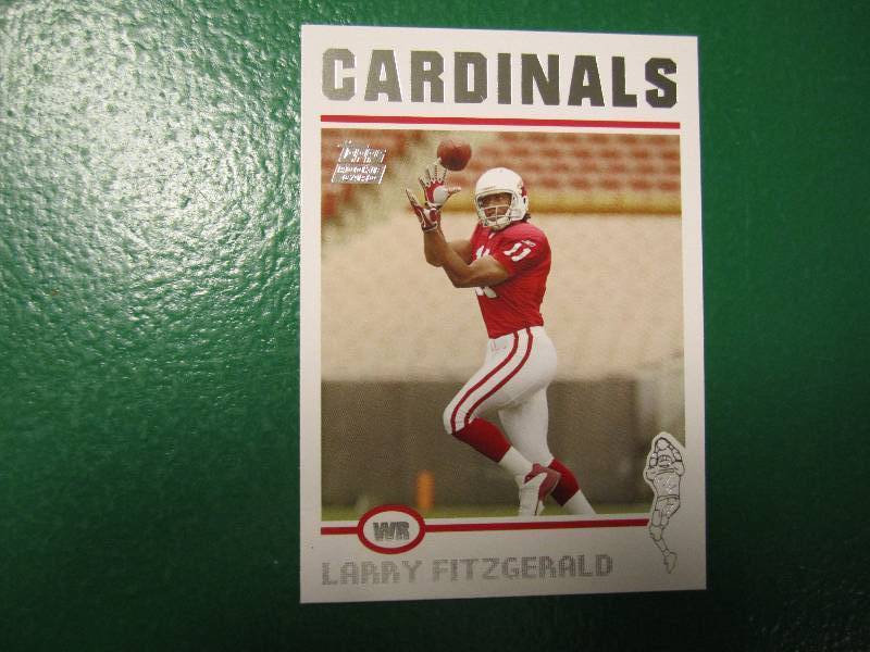 2004 Topps Larry Fitzgerald rookie ...