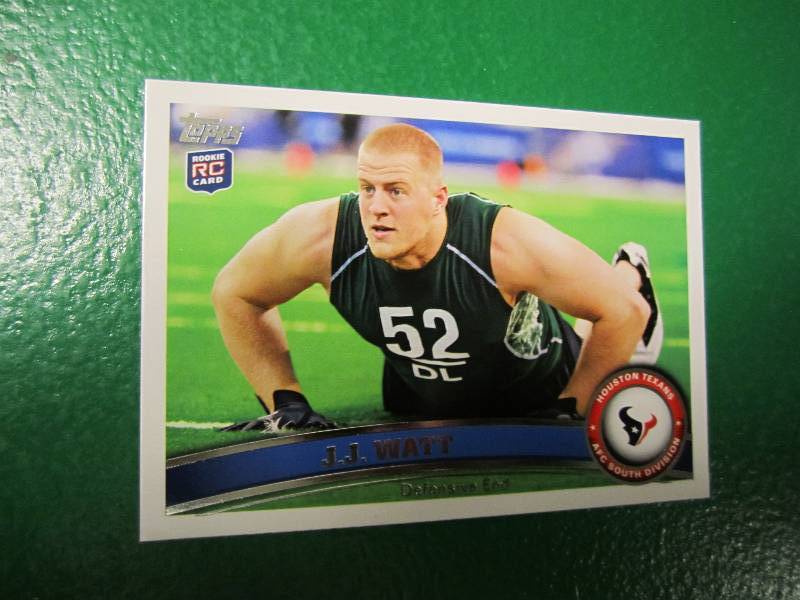 2011 Topps J J Watt rookie card...