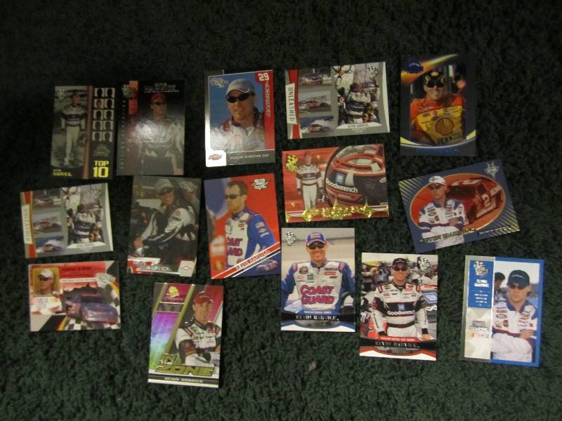 15 Kevin Harvick cards...