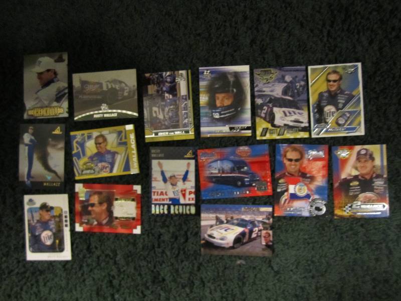 15 Rusty Wallace cards...