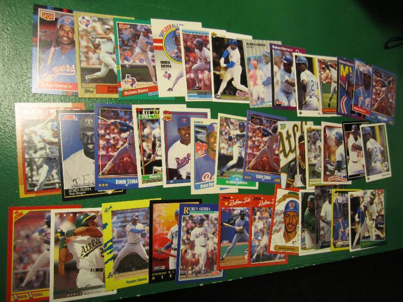 40 Ruben Sierra cards...