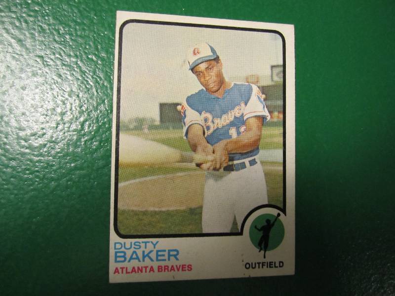 1973 Topps Dusty Bker card...