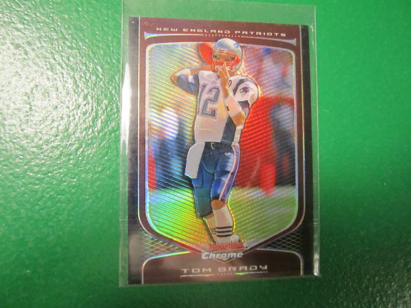 2009 Bowman Chrome Tom Brady refrac...