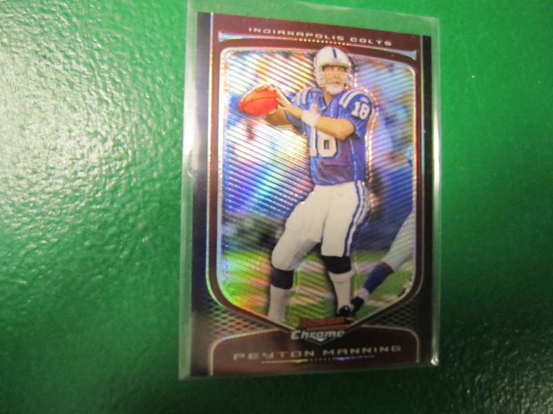 2009 Bowman chrome Peyton Manning r...