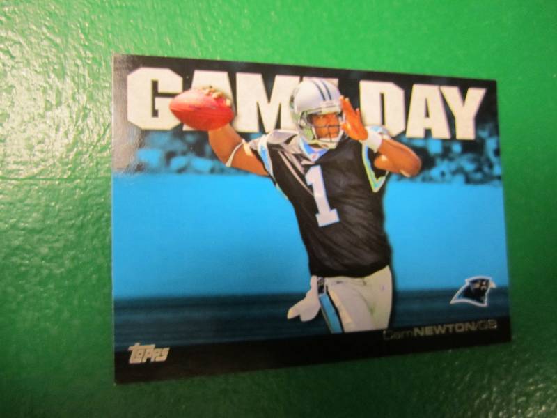 2011 Topps Game Day Cam Newton card...