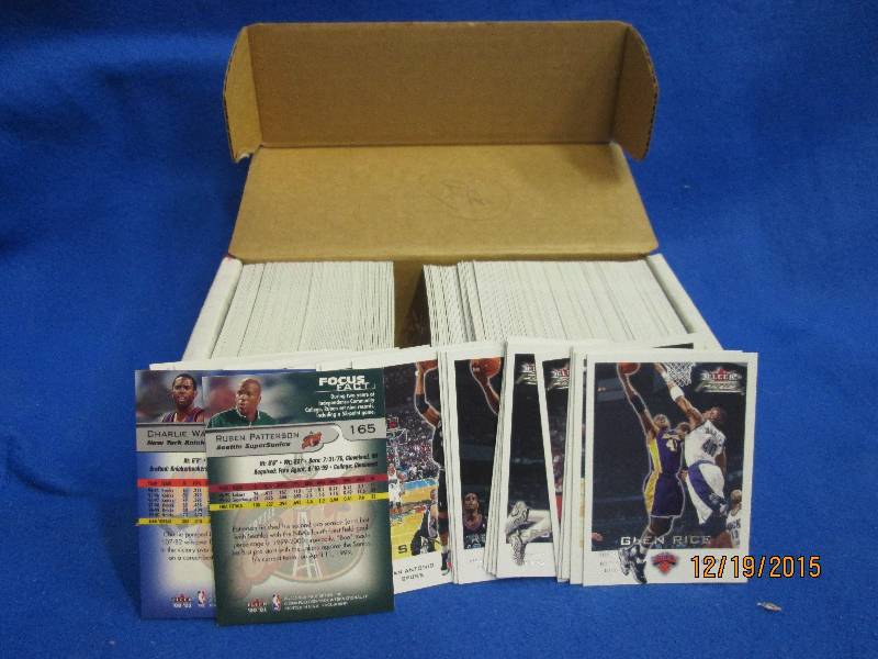 1999 - 2000 and 2000 - 2001 Fleer F...
