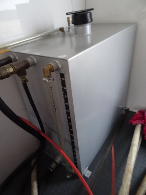 100 gal steel fuel tank