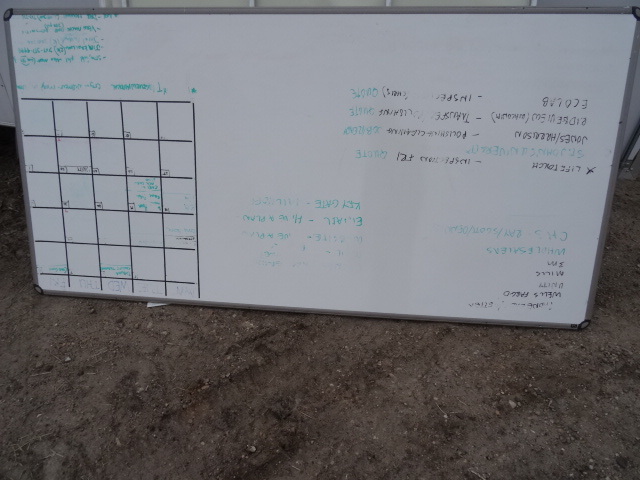 4 x 8 white board