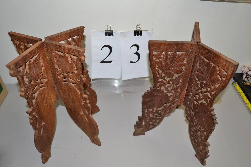 lot 23 image: Wood table bases
