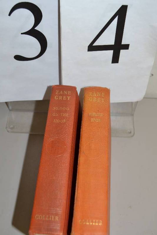 lot 34 image: Zane Grey