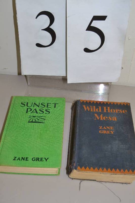 lot 35 image: Zane Grey