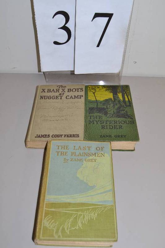 lot 37 image: Zane Grey