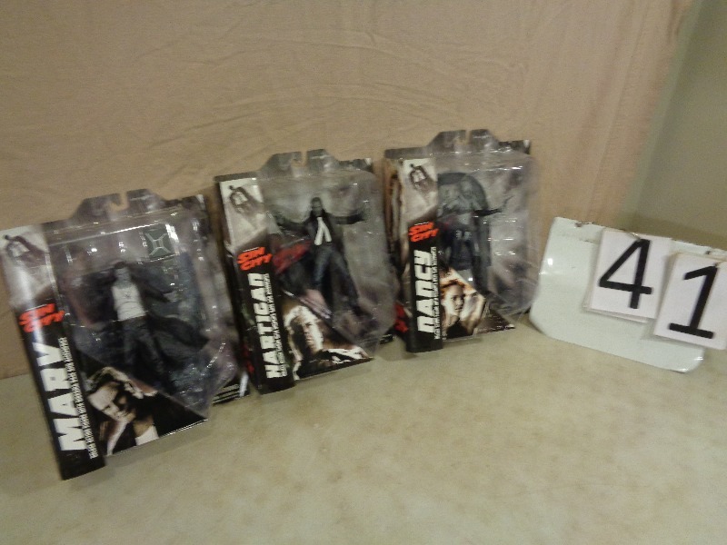 lot 41 image: 3 New Action Figures