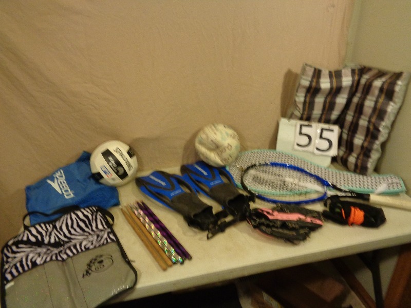 lot 55 image: Sports Equipment and More