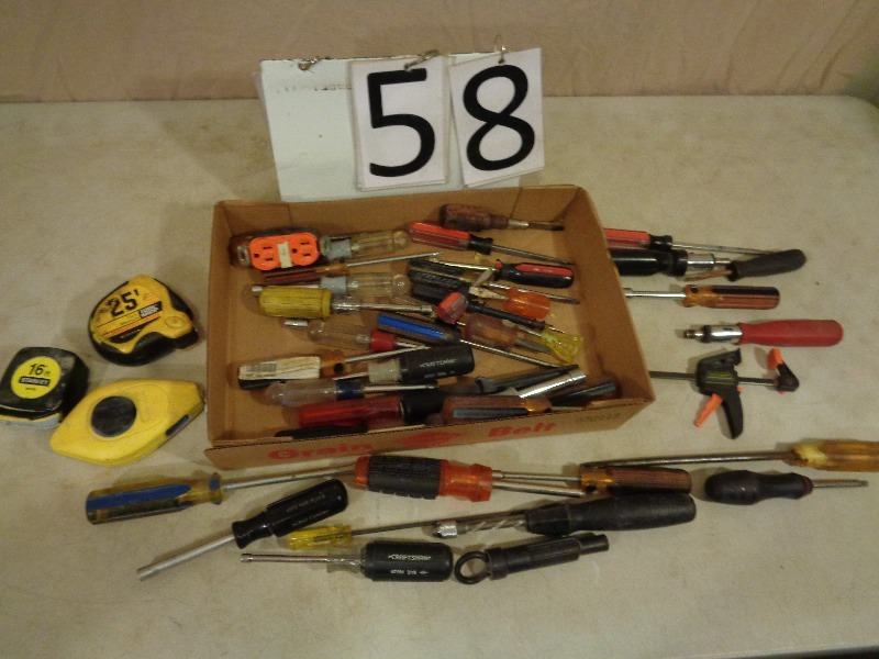 lot 58 image: Assorted Tools
