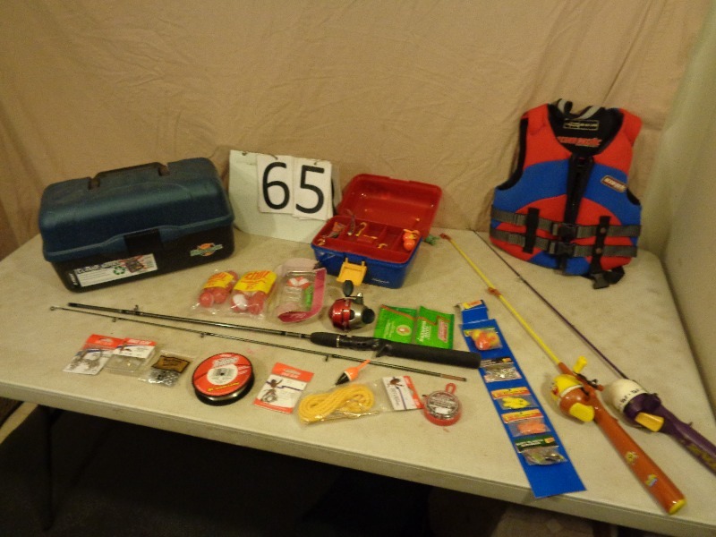 lot 65 image: Fishing Tackle and Supplies