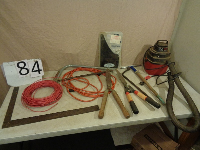 lot 84 image: Shop and Tools