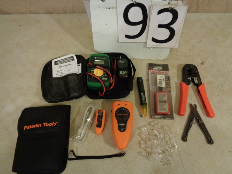 lot 93 image: Electrical and LAN Tools