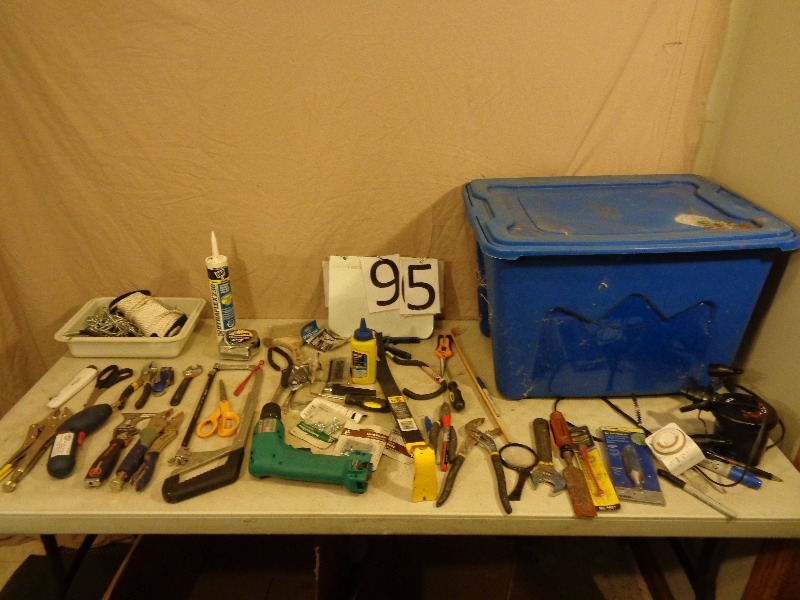 lot 95 image: Assorted Tools