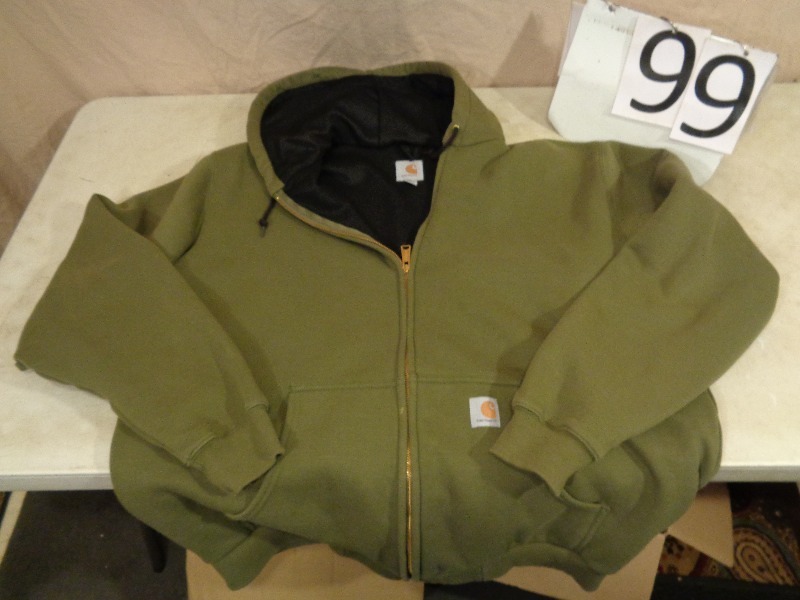 lot 99 image: XL Carhartt Zip Up