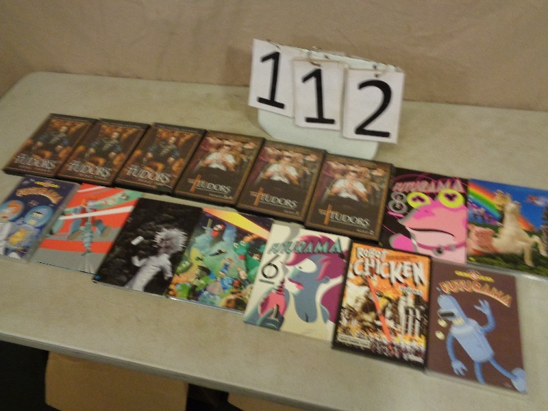 lot 112 image: DVD Sets