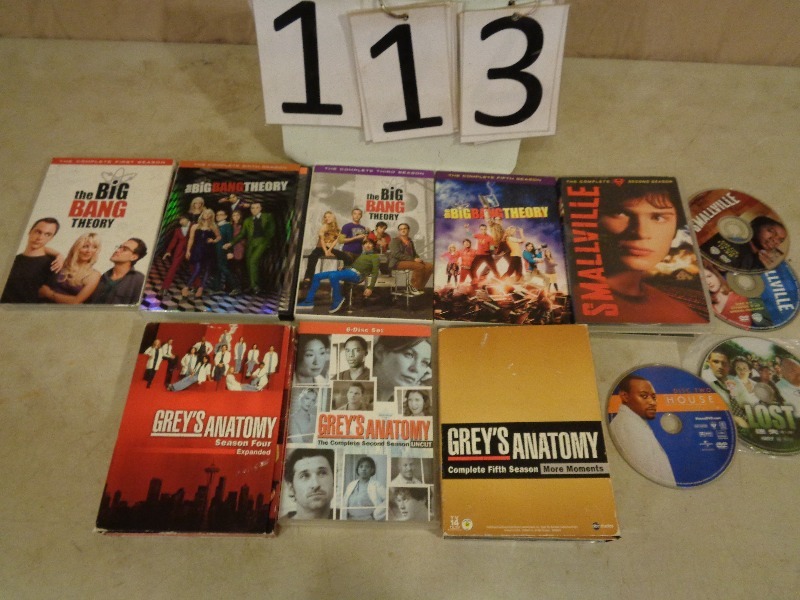 lot 113 image: DVDs and DVD Sets