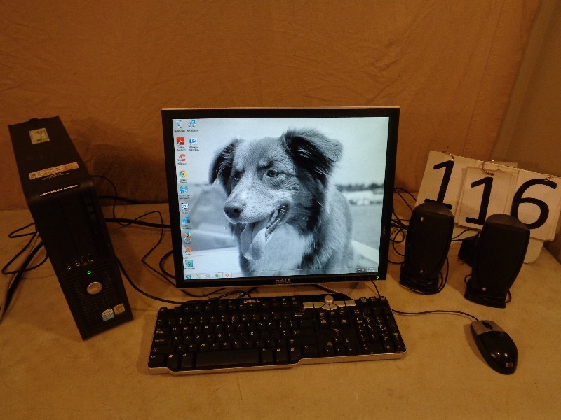 lot 116 image: Dell Optiplex Computer