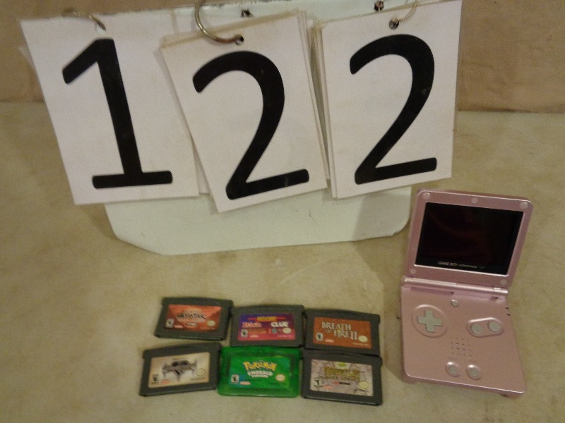lot 122 image: Gameboy Advance SP and More