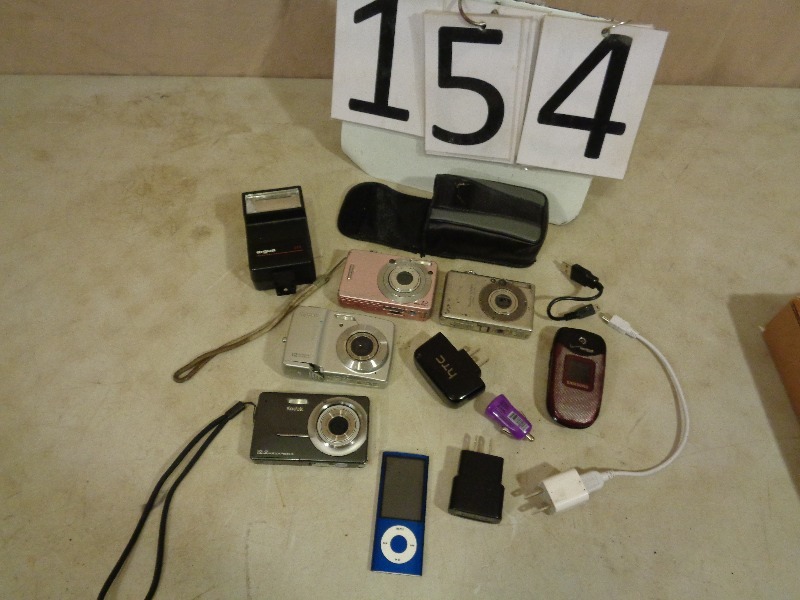 lot 154 image: Digital Cameras, Ipod, More