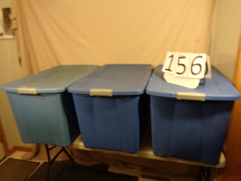 lot 156 image: 3 Totes