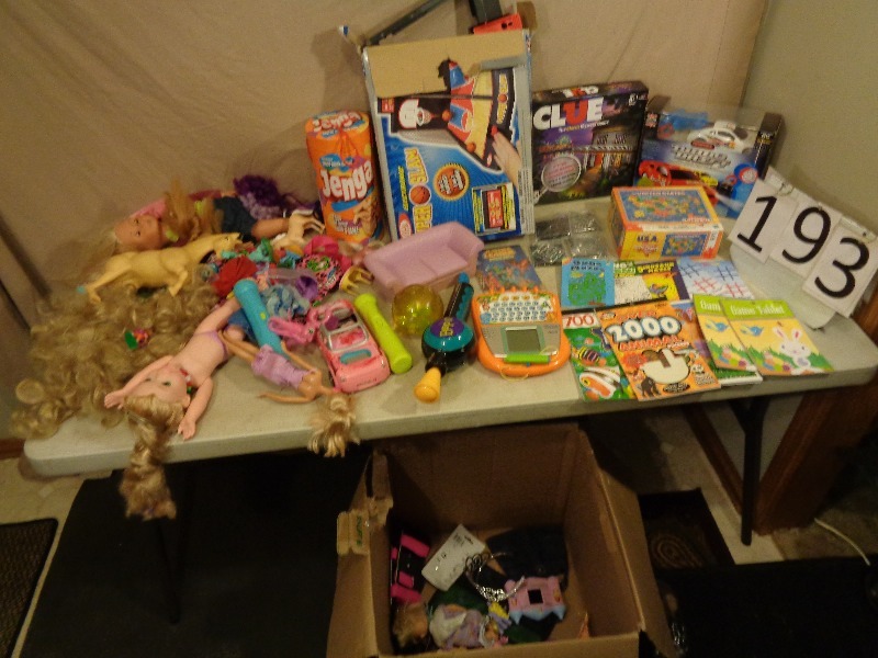 lot 193 image: Dolls, Games, and More