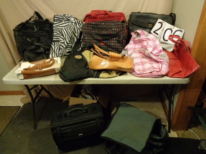 lot 206 image: Purses, Bags, and More
