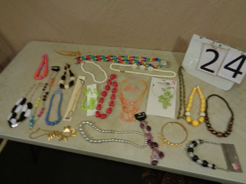 lot 24 image: New Necklaces