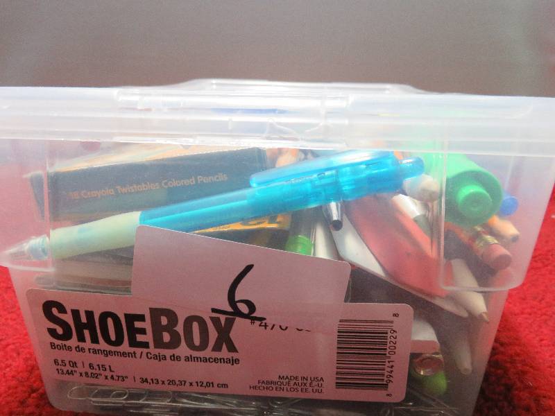 lot 6 image: writing supplies