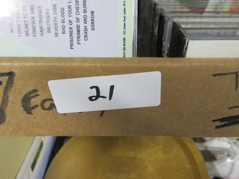 lot 21 image: CDs and Cassettes