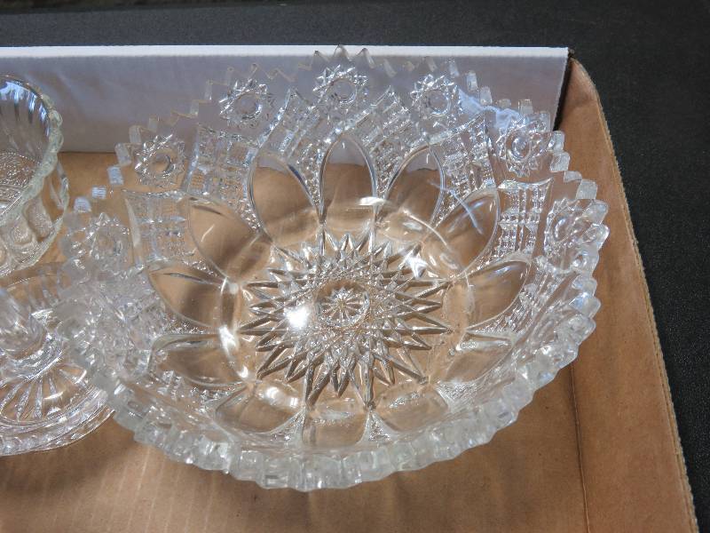 lot 55 image: crystal and glass