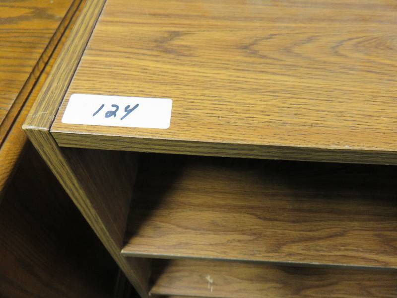 lot 124 image: book case