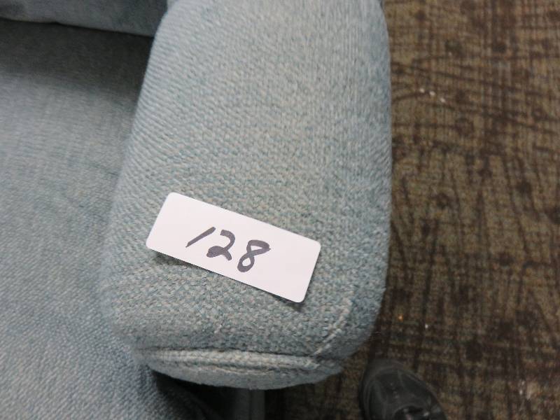 lot 128 image: Chair and foot rest