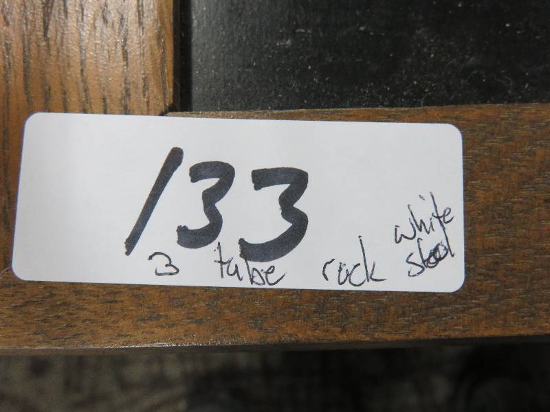 lot 133 image: tables and rack