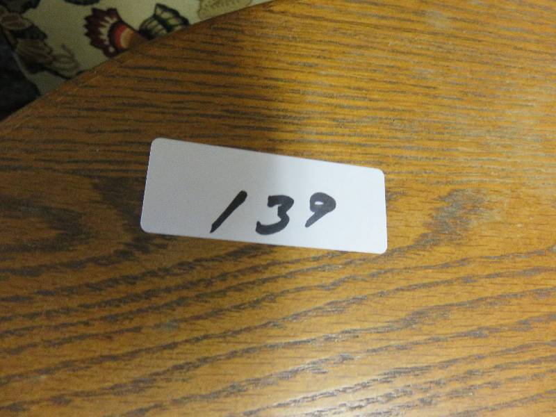 lot 139 image: Vintage lamp table