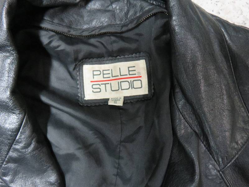 lot 159 image: long leather coat