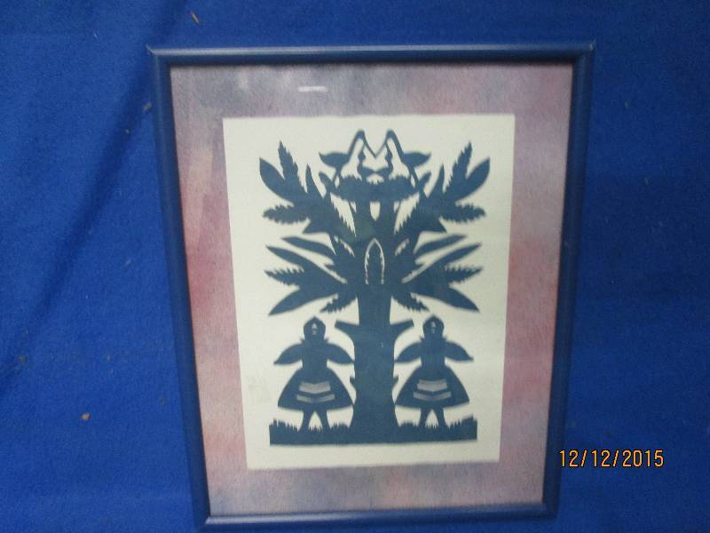 9 x 10 framed picture ...
