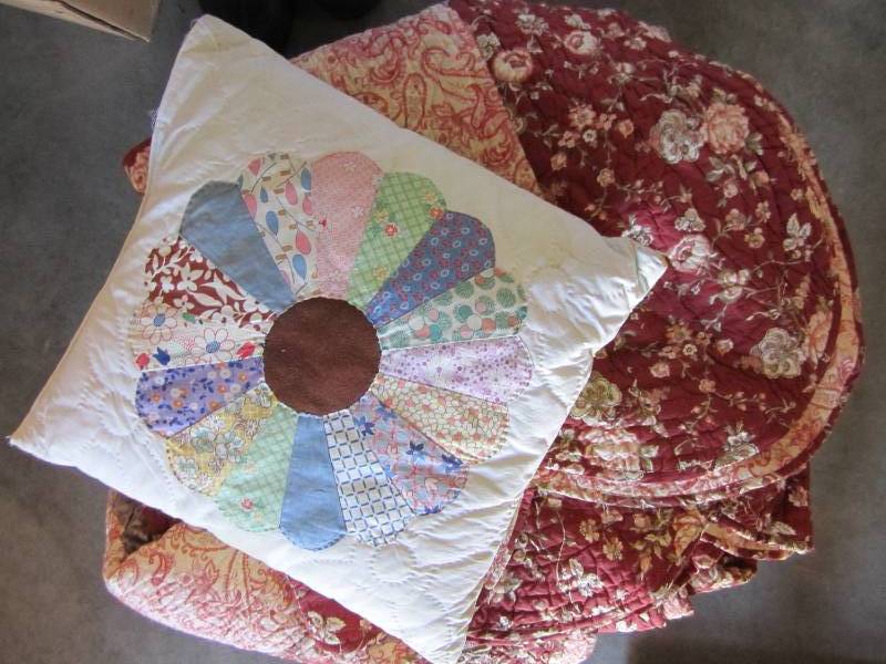 handmade pillow and blanket ...