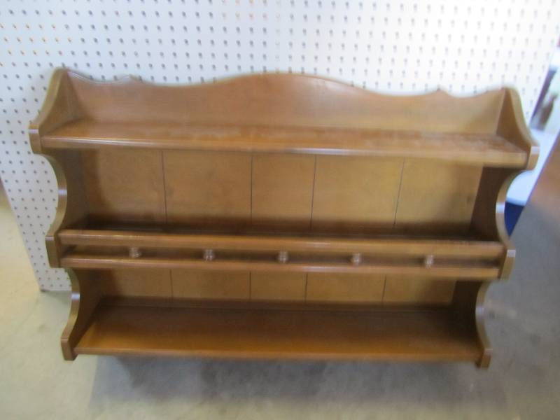 decorative wood shelf, 3 shelves 36...