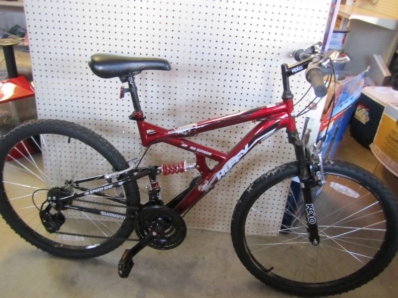 huffy  kolo 2 dial suspension roach...
