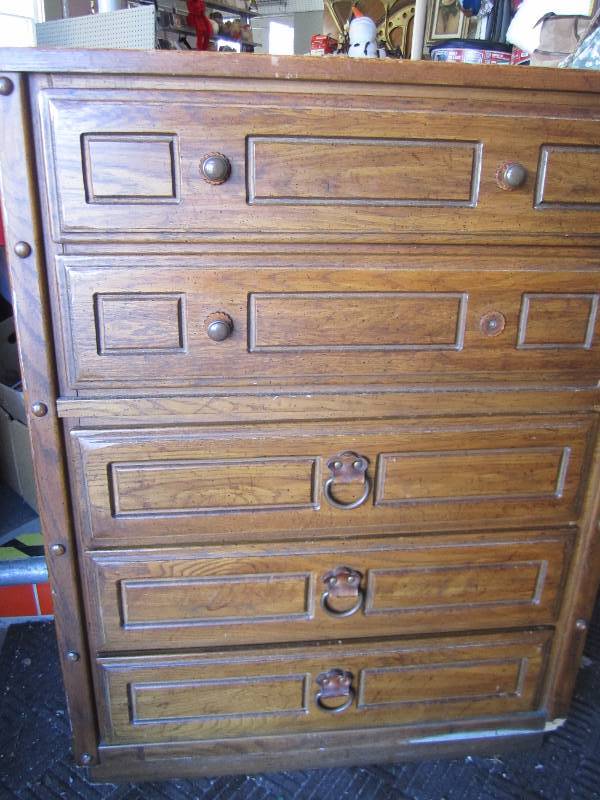 brown wooden dresser brown genuin l...