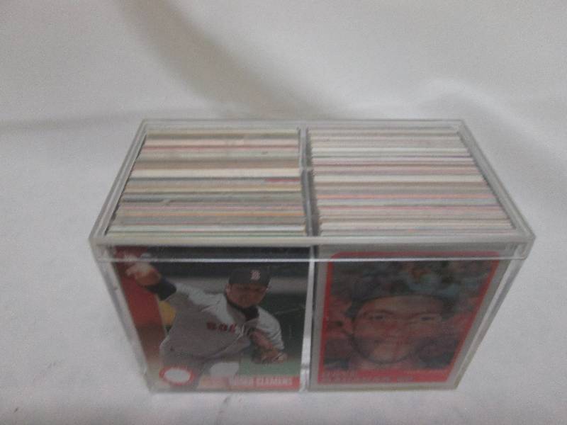 MLB baseball cards in case...