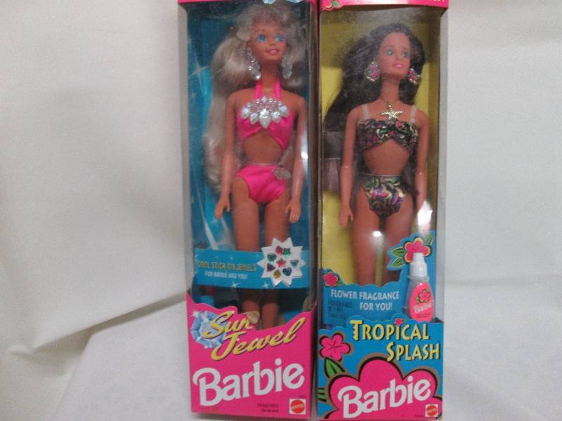 Sun Jewel & Tropical Splash Barbi...