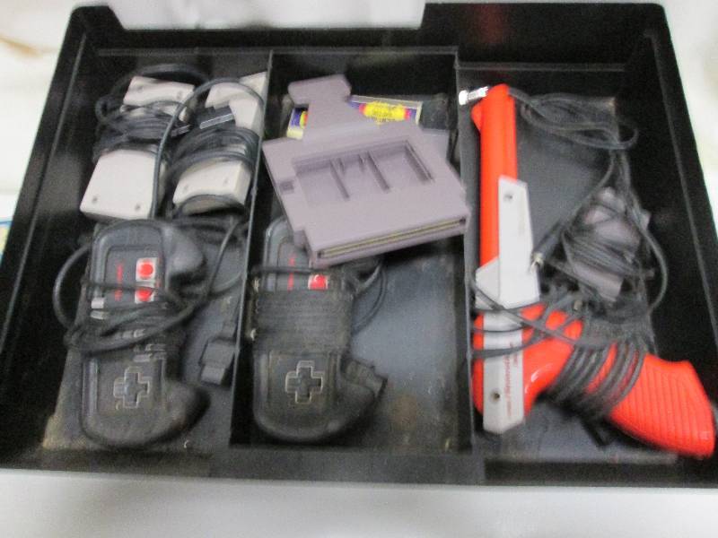 Nintendo controllers with zapper, s...