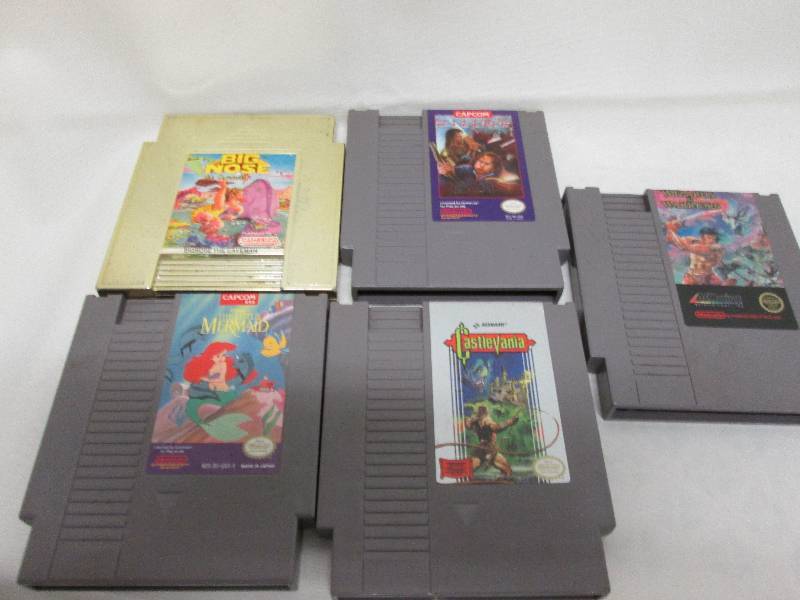 Lot of 5 Nintendo games, see pictur...